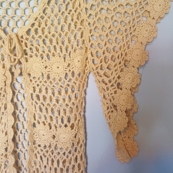 Vintage crochet shirt - Picture 2 of 2